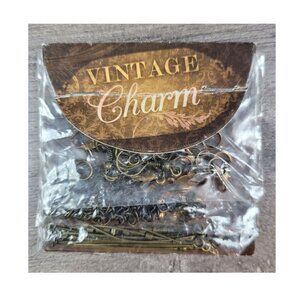 Cousin Jewelry Basics 68 Piece Starter Pack Antique Gold NWT